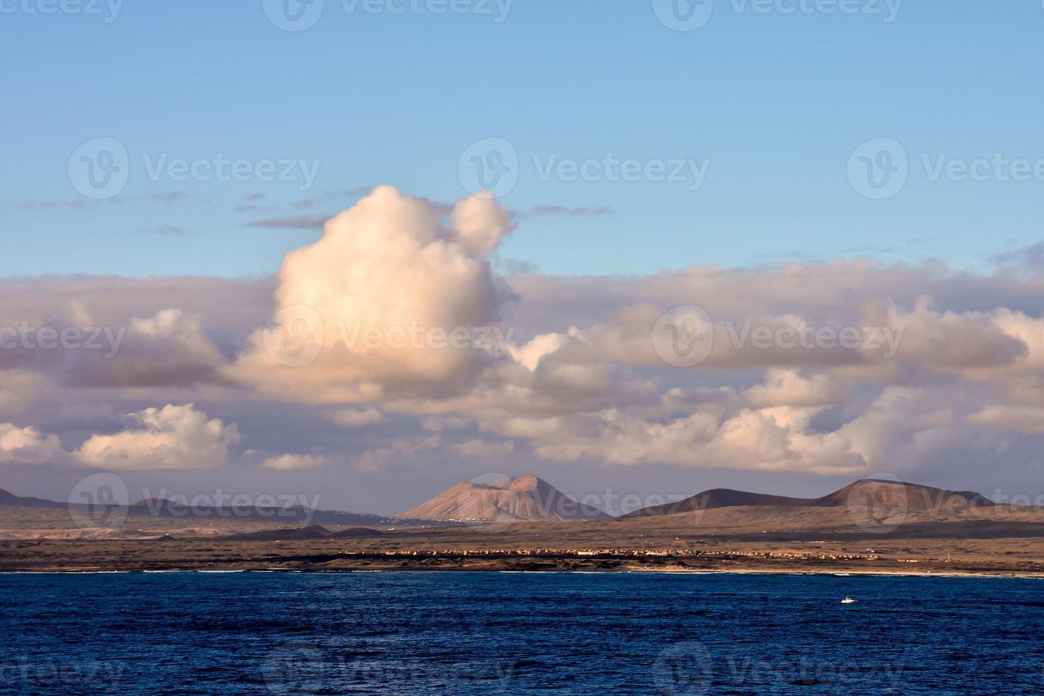 Scenic coastal view photo