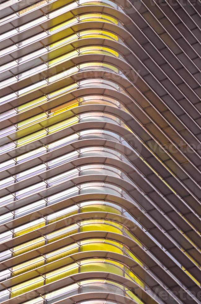 Tall skyscraper windows photo