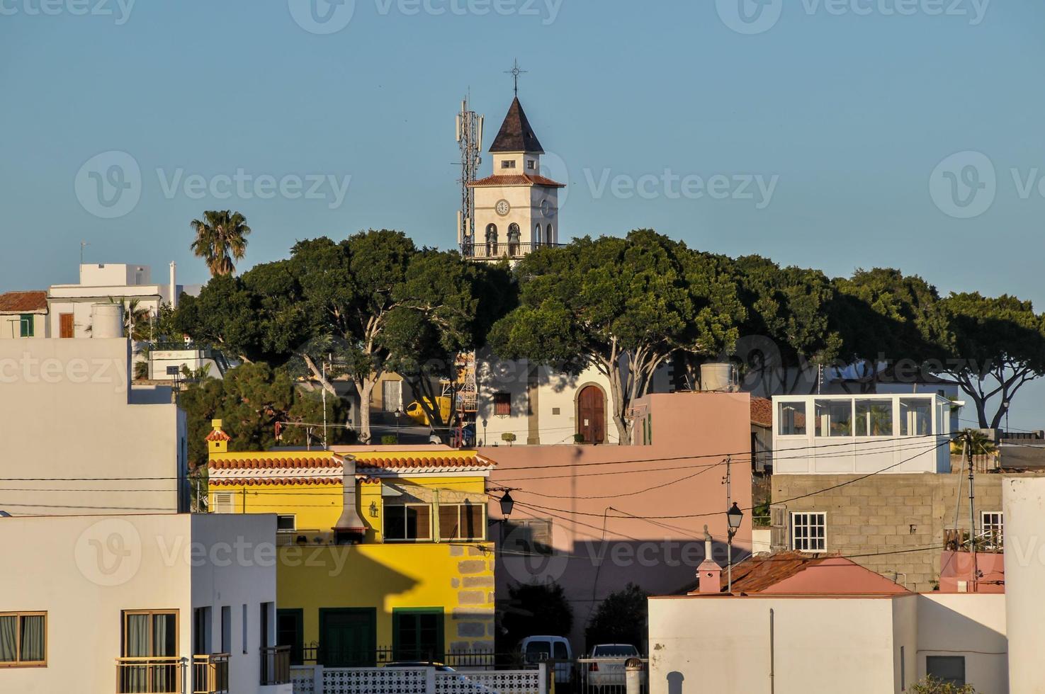 Buildings of a city photo