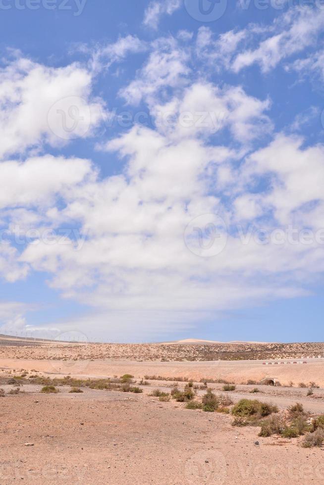 Scenic desert view photo