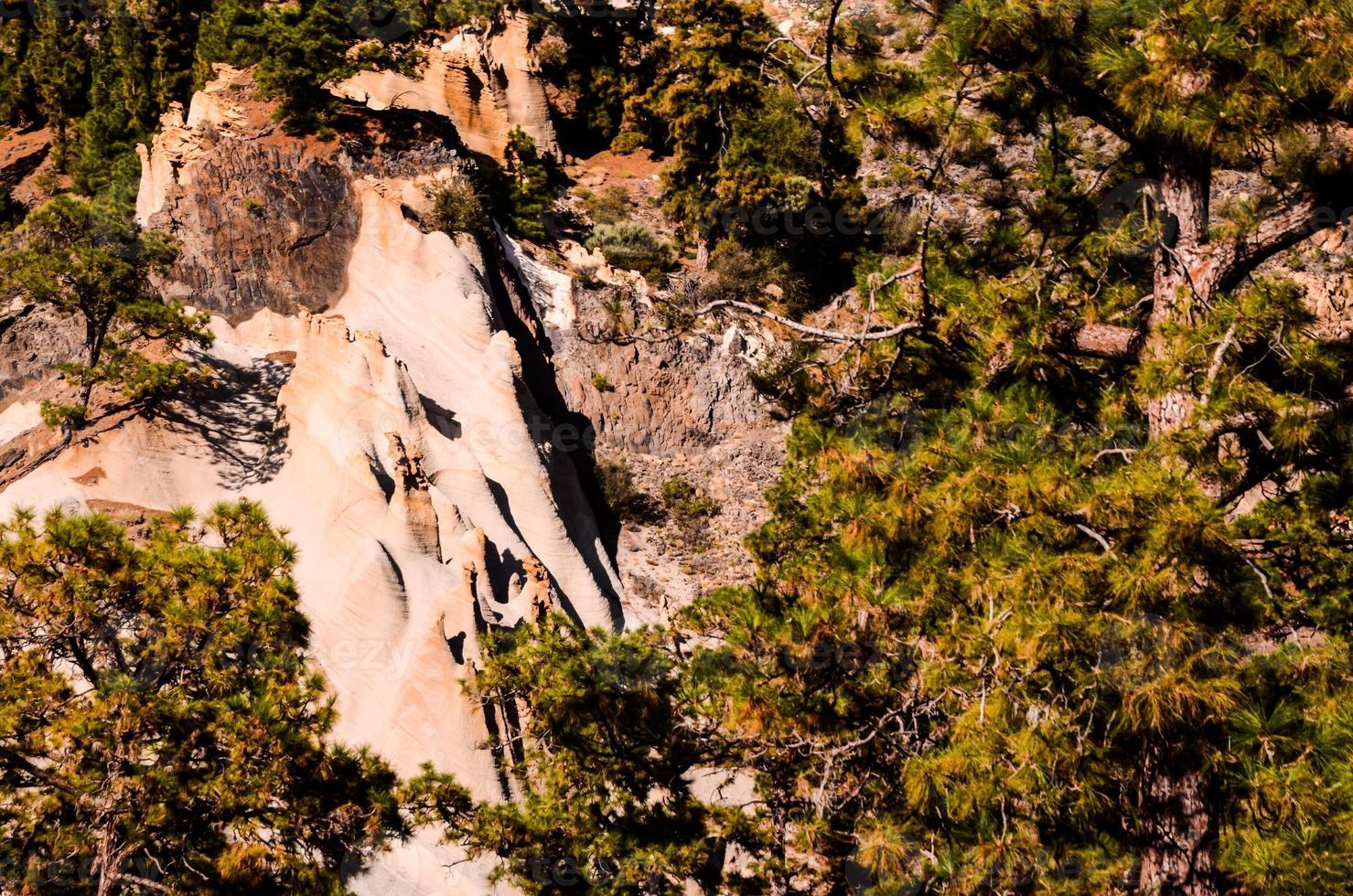 Rocky landscape scenery photo