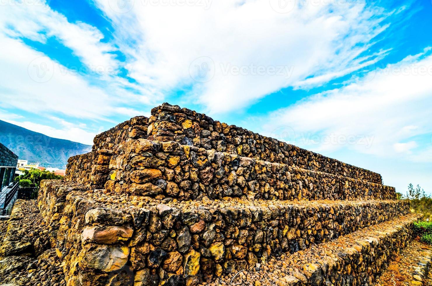 Old stone steps photo