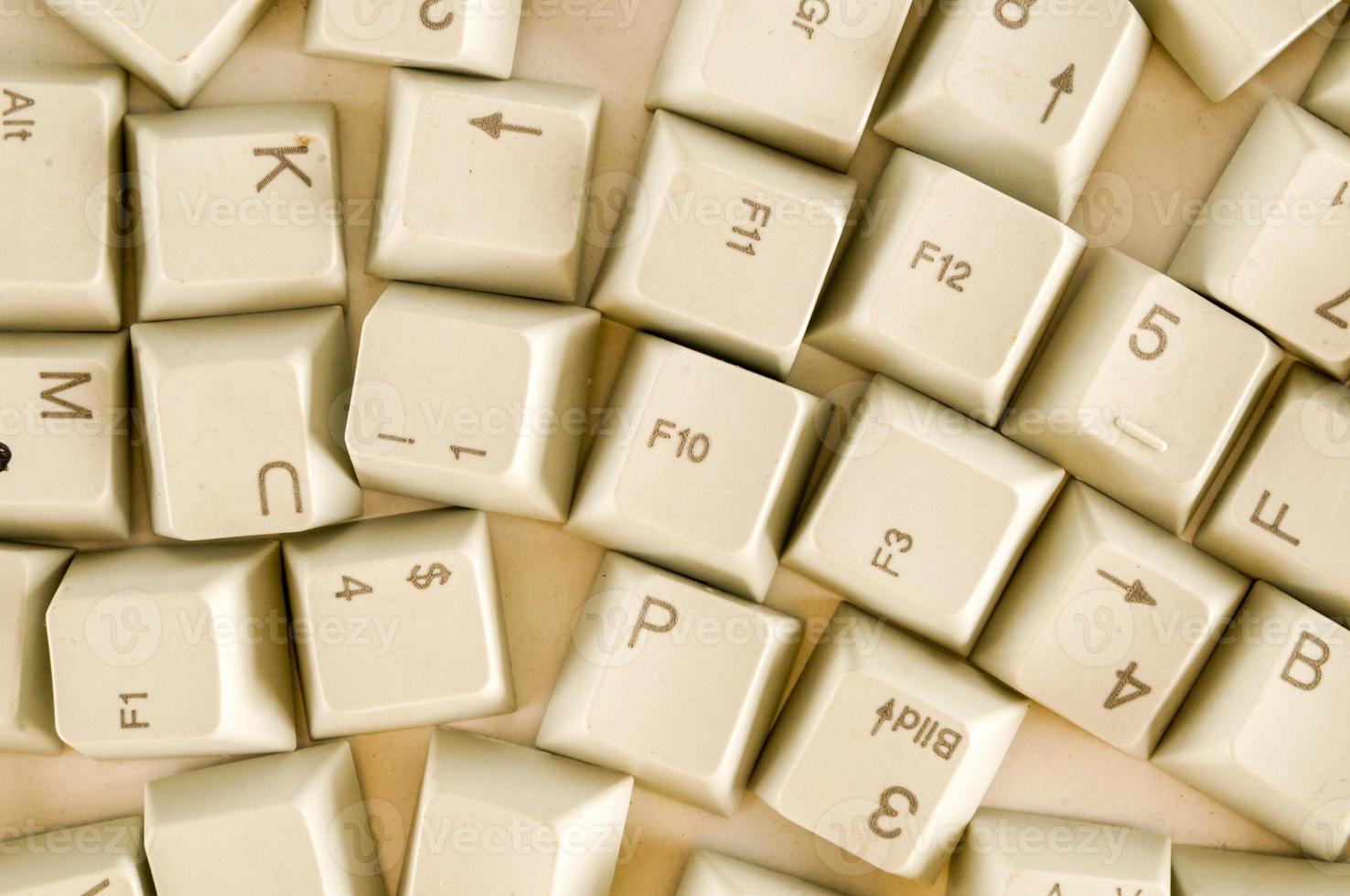 Keys of a keyboard photo