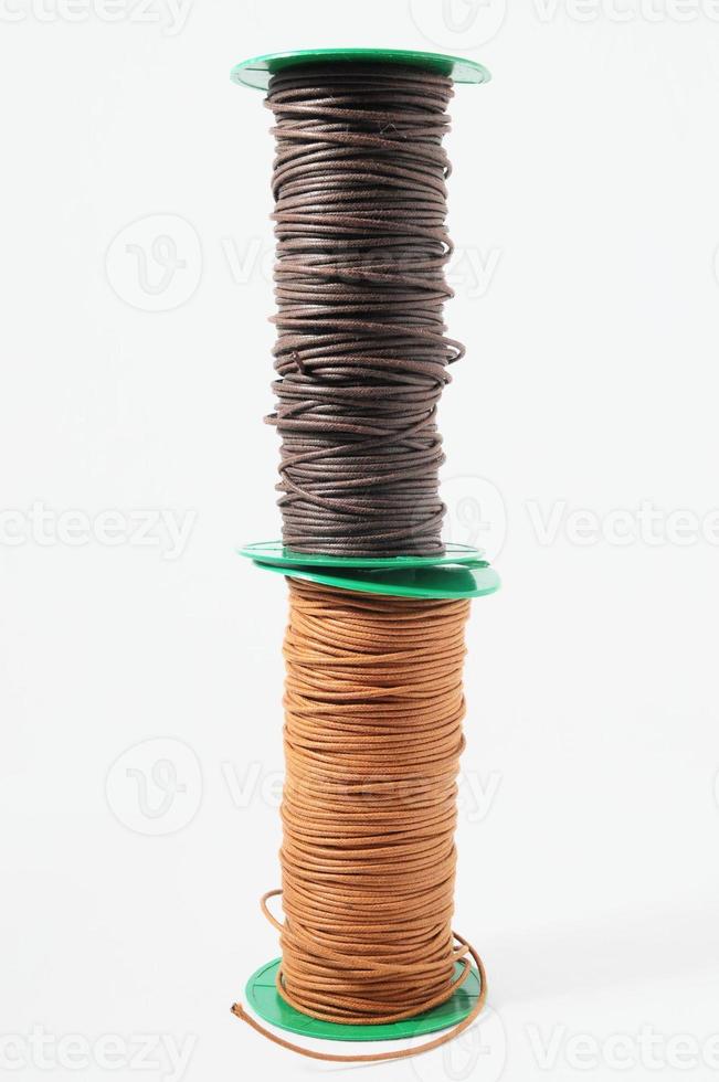 Spools of wire photo