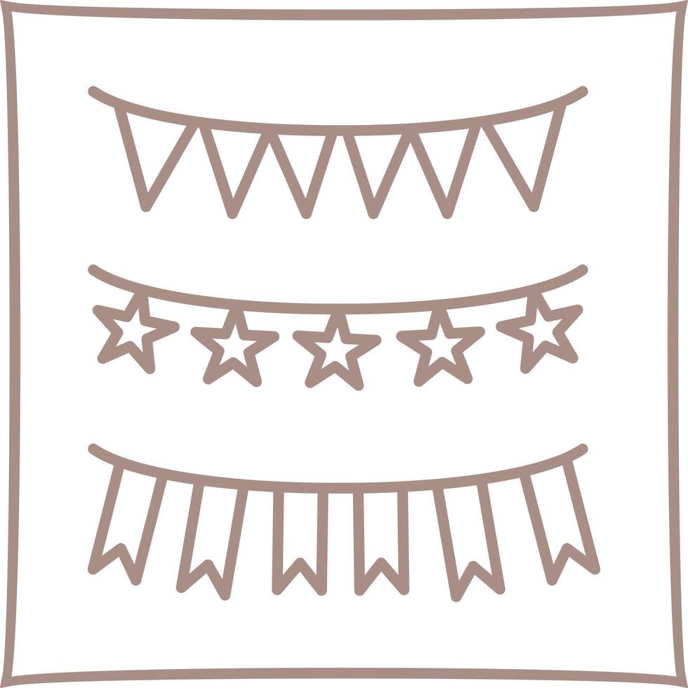 Garlands Vector Icon