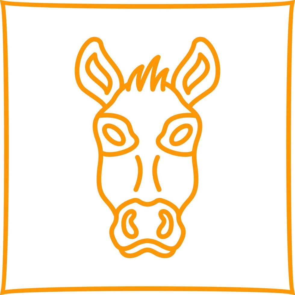 Donkey Vector Icon