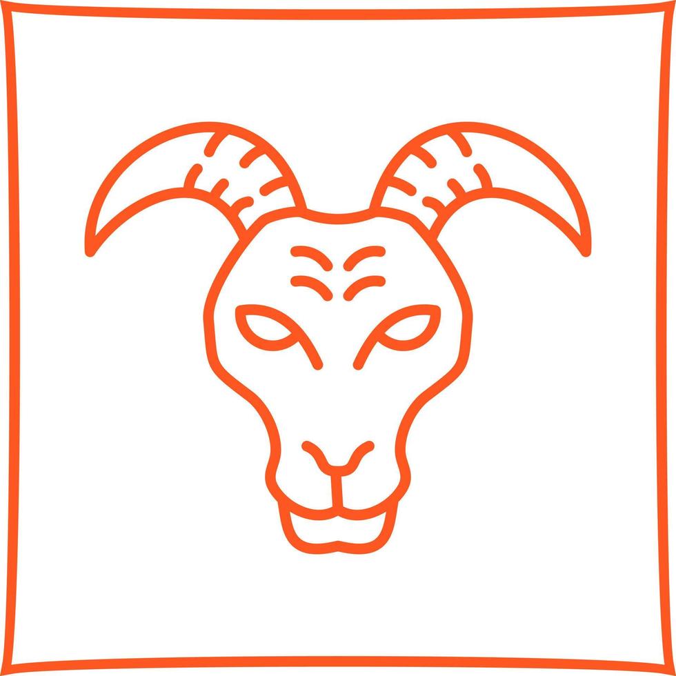 Goat Vector Icon