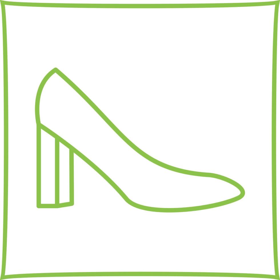 icono de vector de tacones