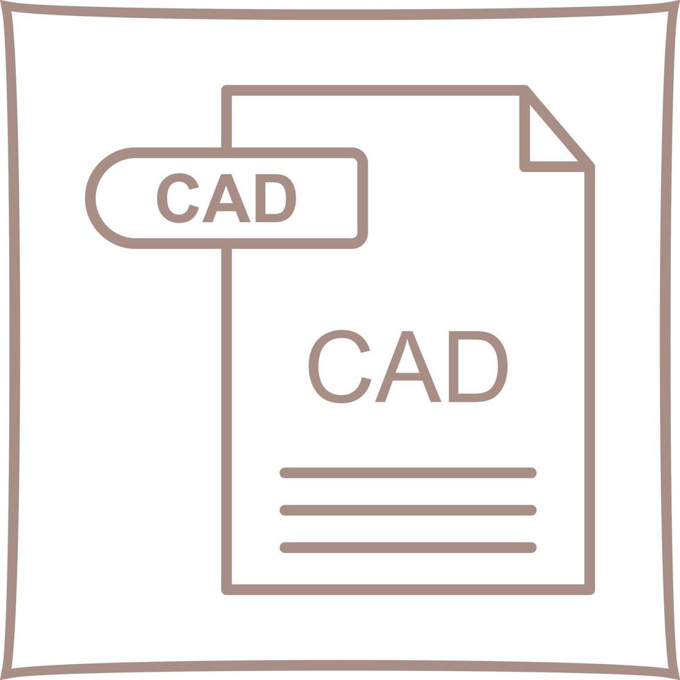 CAD Vector Icon