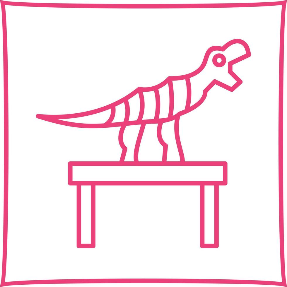Bones Exhibit Vector Icon