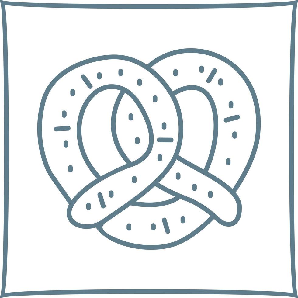 Pretzel Vector Icon
