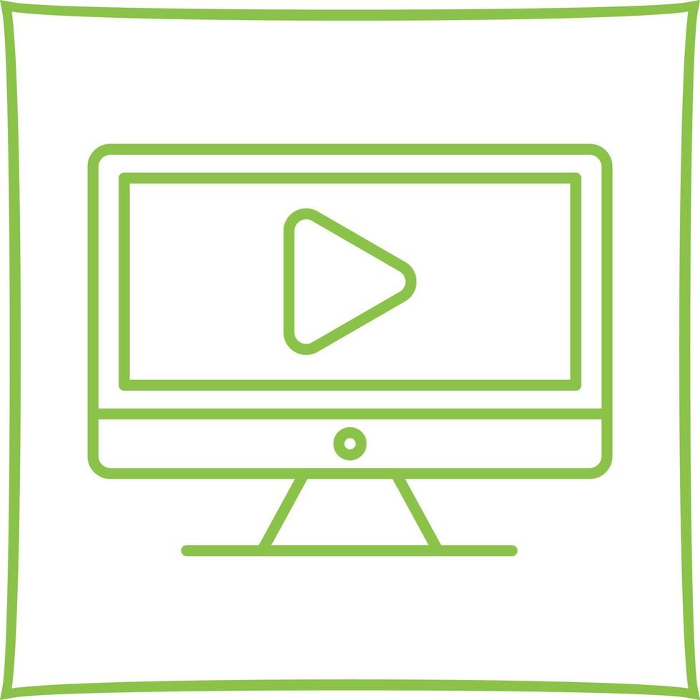 Video Lesson Vector Icon