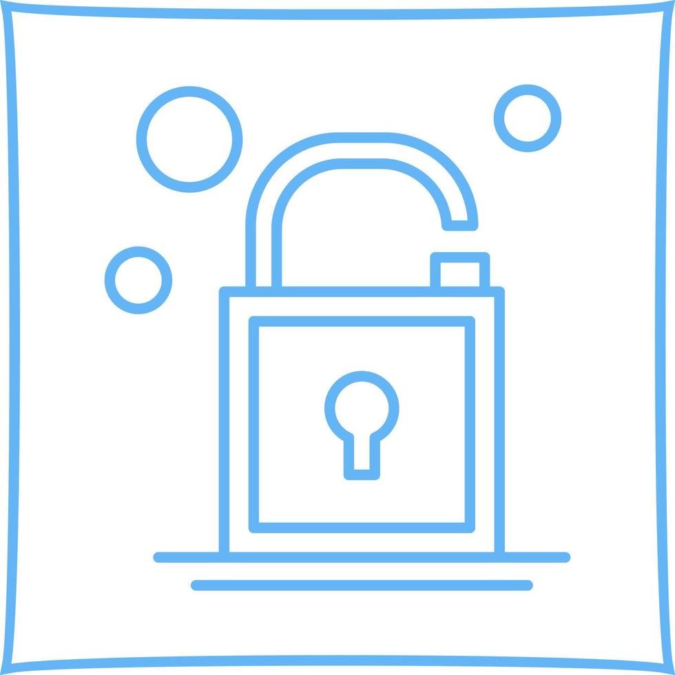 Open Lock Vector Icon