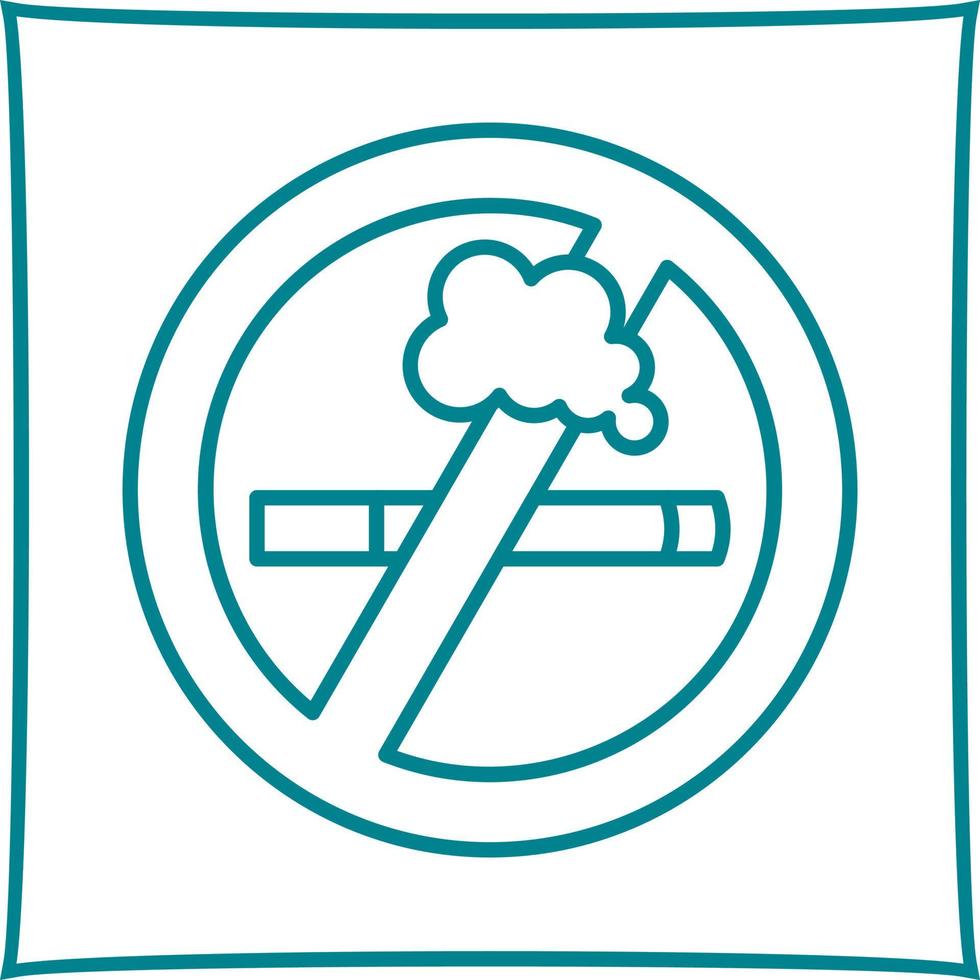 No Smoking Vector Icon