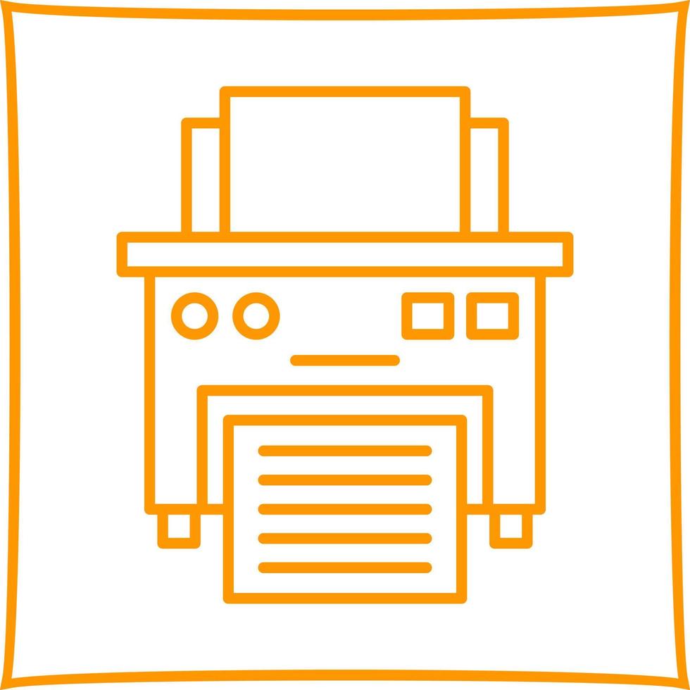 Printer Vector Icon