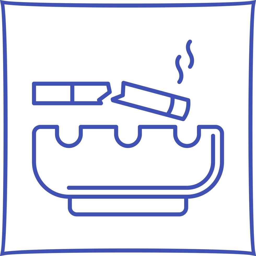 Broken Cigarette Vector Icon