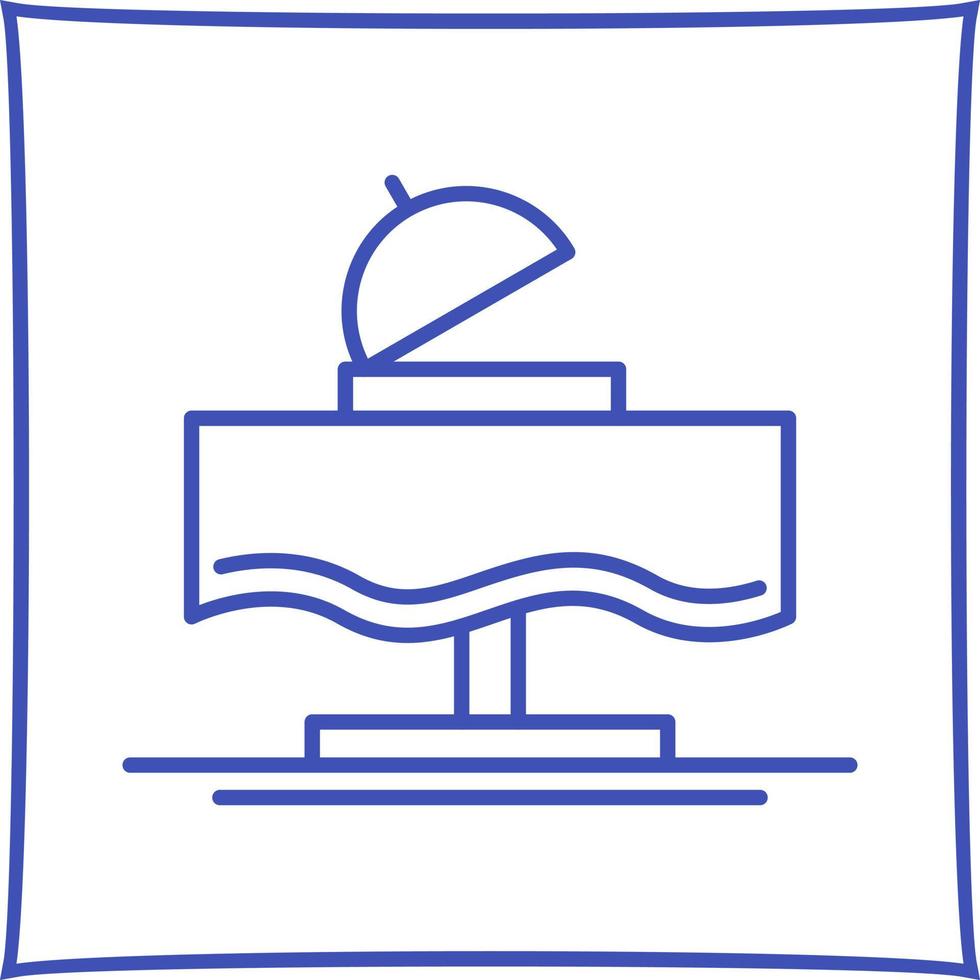 Wedding Dinner Vector Icon