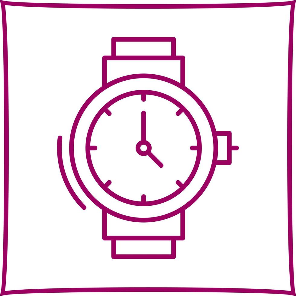 Wristwatch Vector Icon