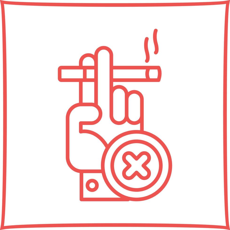 Quit Smoking Vector Icon