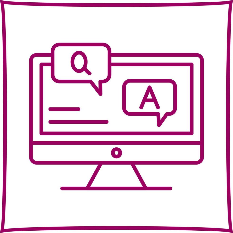 Faq Vector Icon