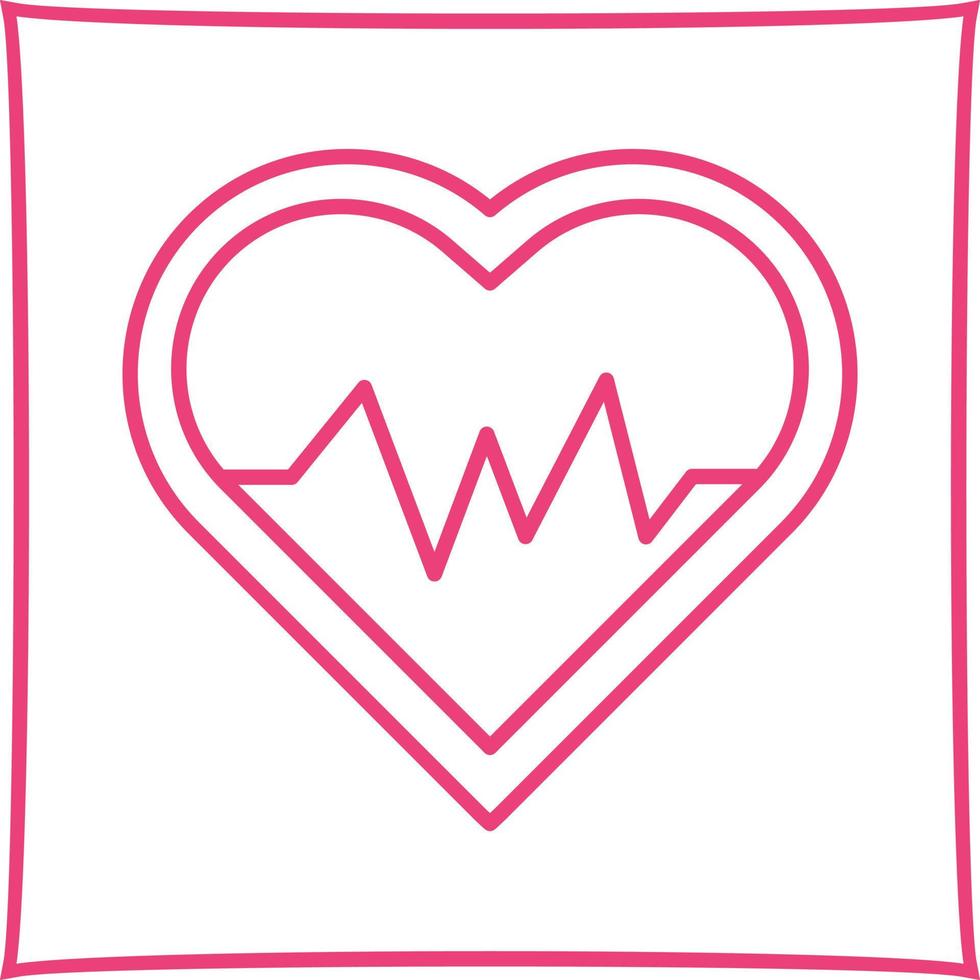 Heart Beat Vector Icon