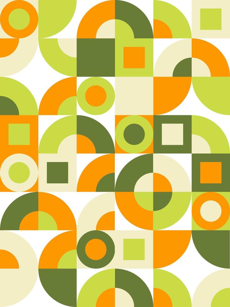 Abstract background with geometric shapes vector