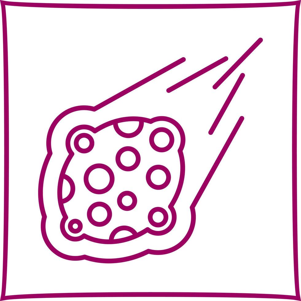 Meteorite Vector Icon