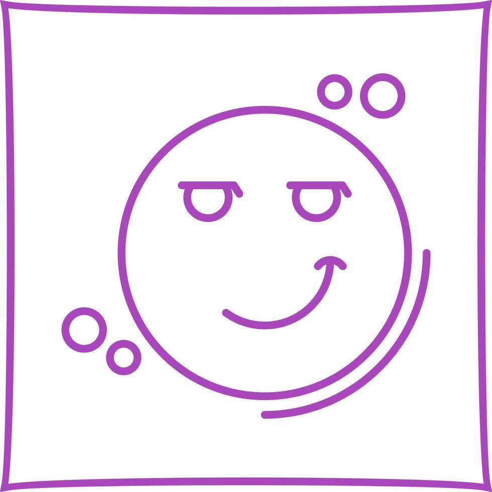 Smirk Vector Icon