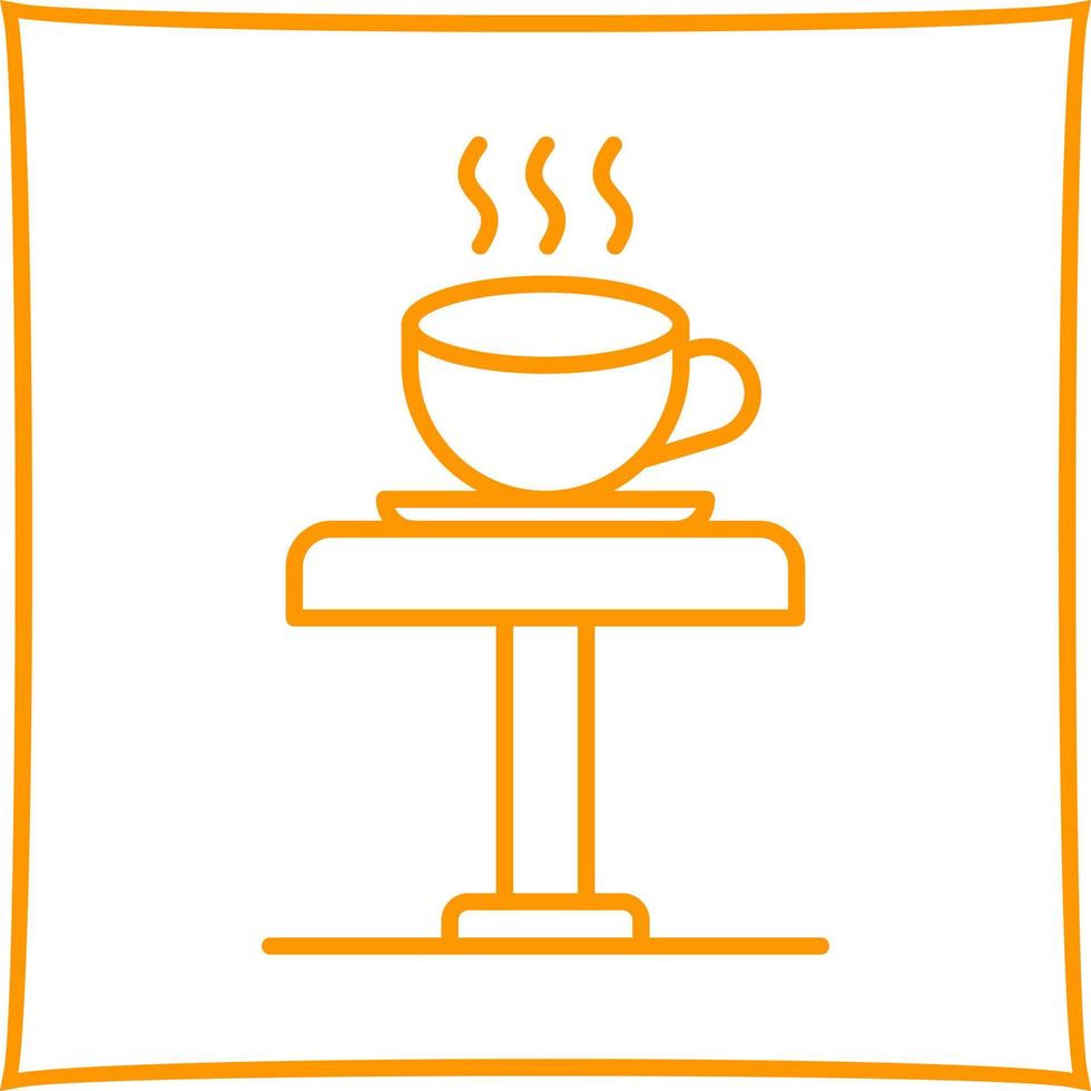 Coffee Table Vector Icon