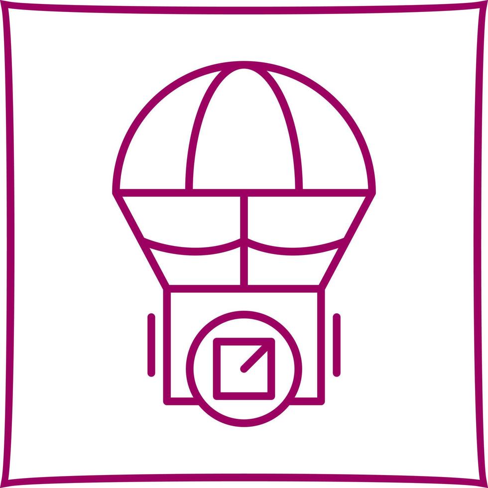 Parachute Vector Icon