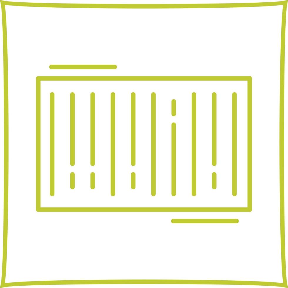 Barcode Vector Icon
