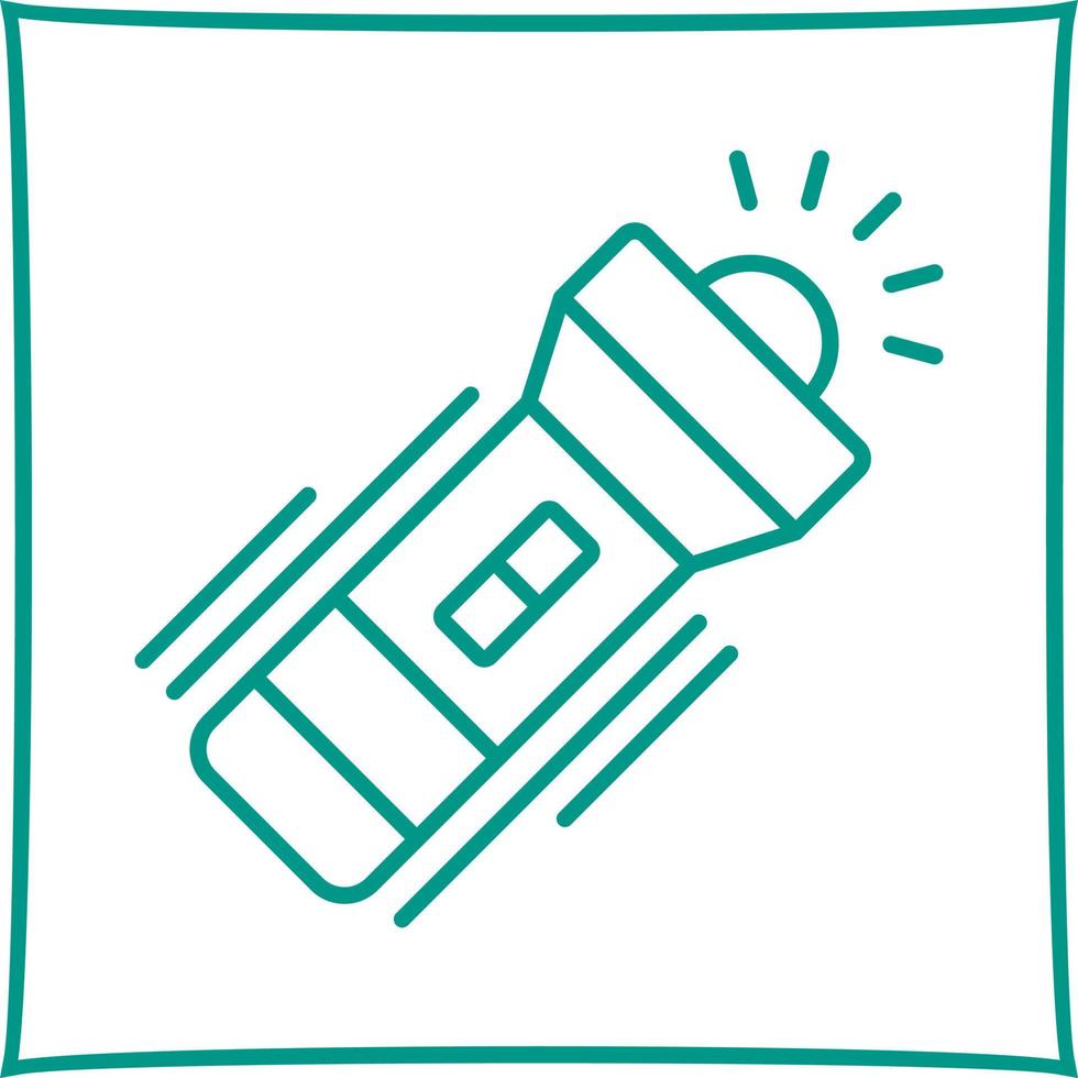 Flashlight Vector Icon