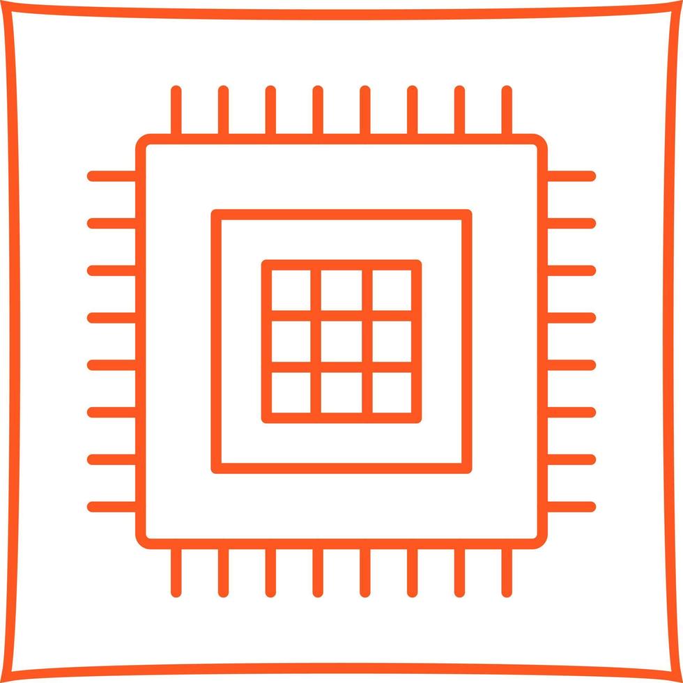 Processor Vector Icon