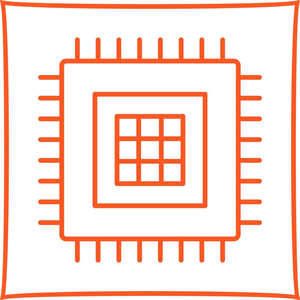 Processor Vector Icon