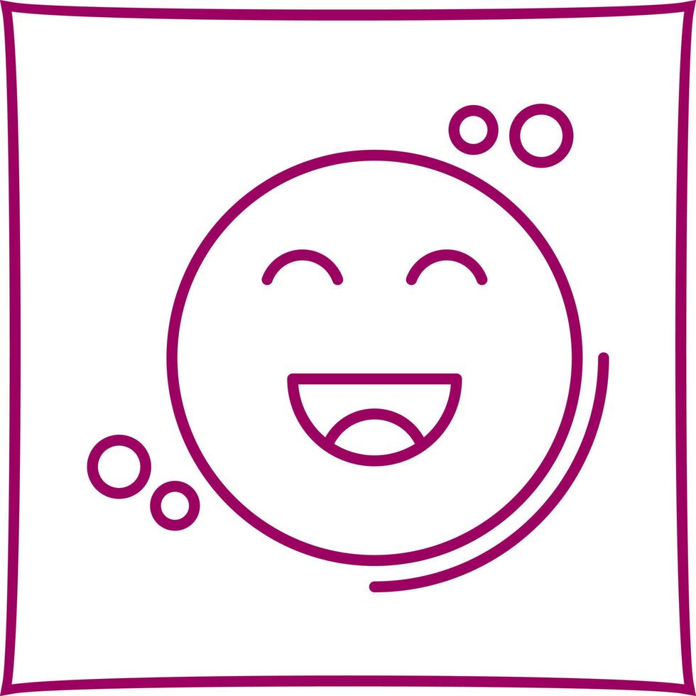 Happiness Vector Icon