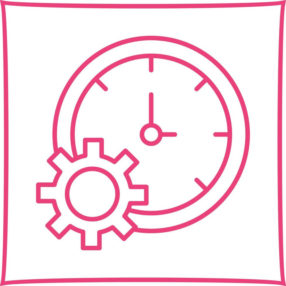 Time Setting Vector Icon