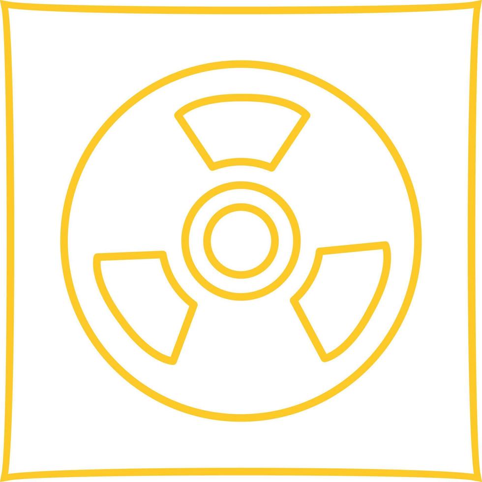 icono de vector nuclear