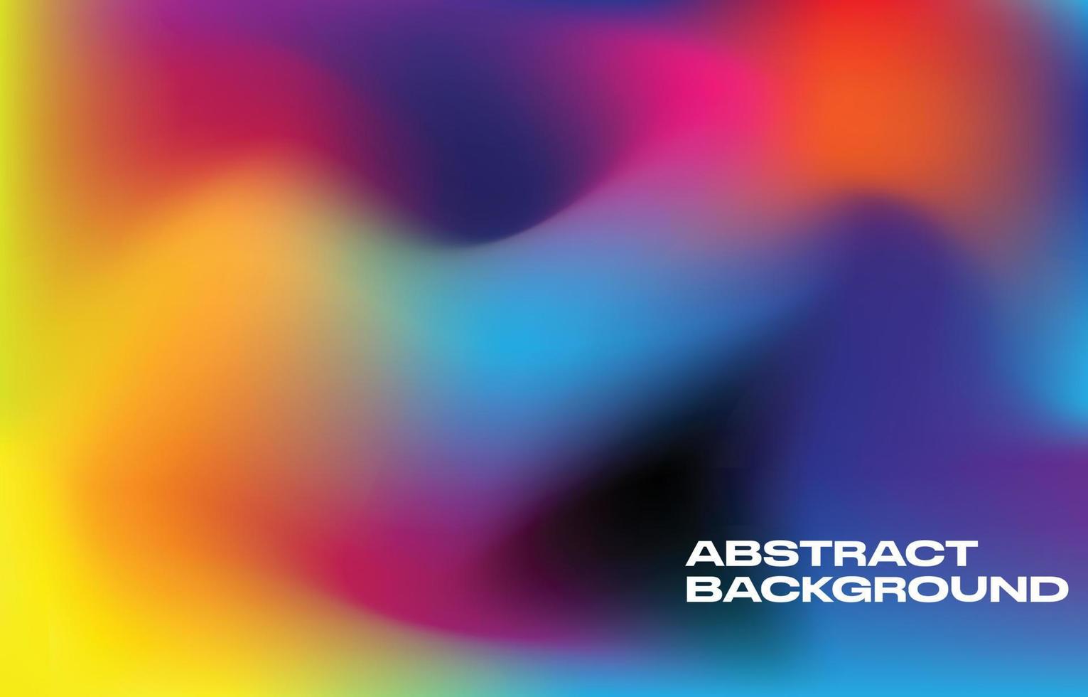 Multicolor gradient space motion glowing effect smooth colorful abstract background vector