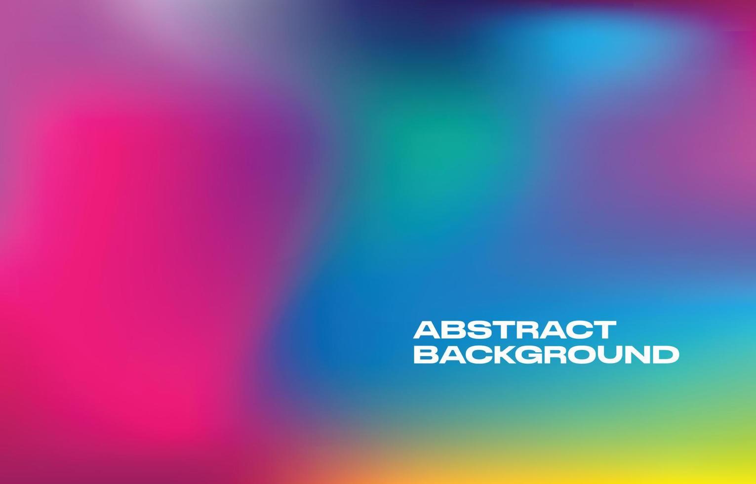 Colorful hologram space effect smooth vibrant vector background