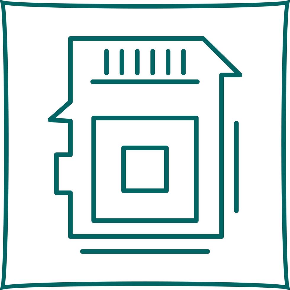 Sd Card Vector Icon