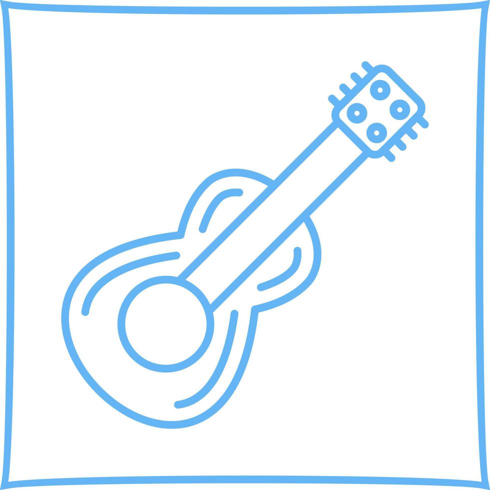 icono de vector de guitarra