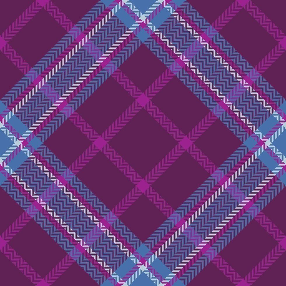 Plaid pattern vector. Check fabric texture. Seamless textile design for clothes, paper print. vector