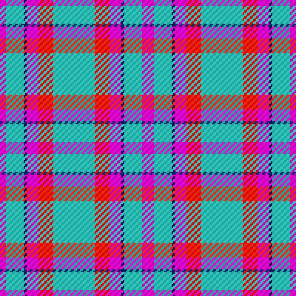 Textile background tartan. Seamless texture pattern. Check fabric vector plaid.