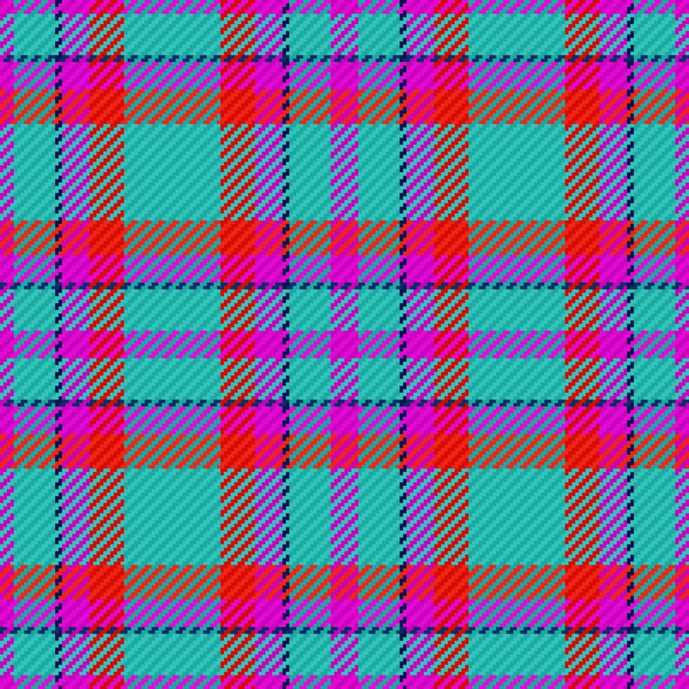 Textile background tartan. Seamless texture pattern. Check fabric vector plaid.