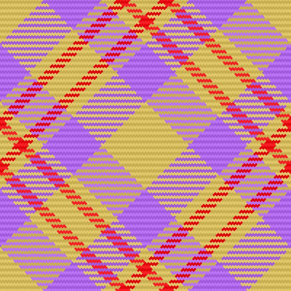 Textile texture tartan. Pattern fabric check. Seamless plaid vector background.