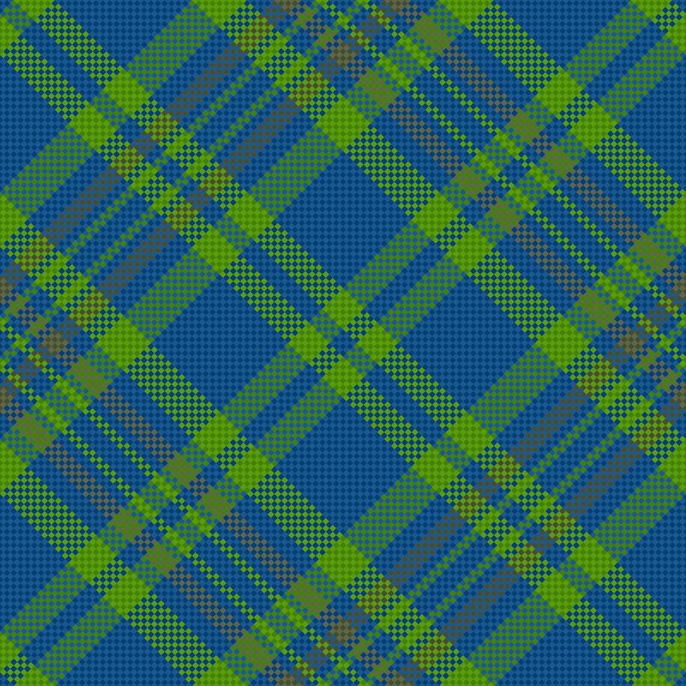 Fabric textile texture. Plaid check tartan. Vector pattern seamless background.