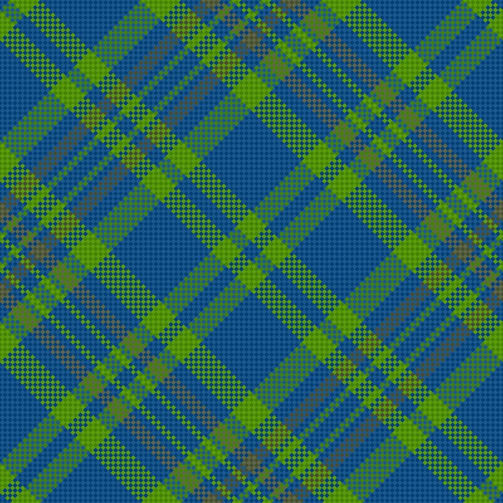 Fabric textile texture. Plaid check tartan. Vector pattern seamless background.