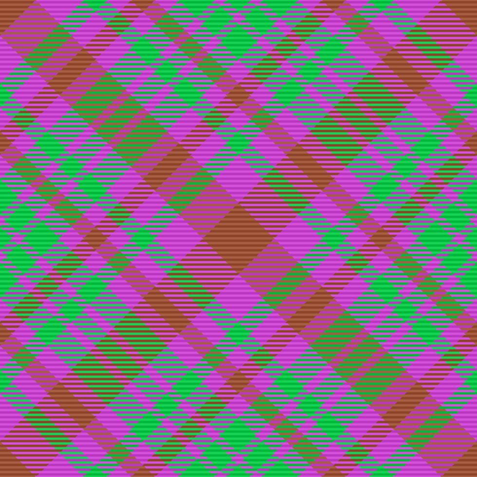 Check vector pattern. Seamless texture background. Plaid fabric tartan textile.