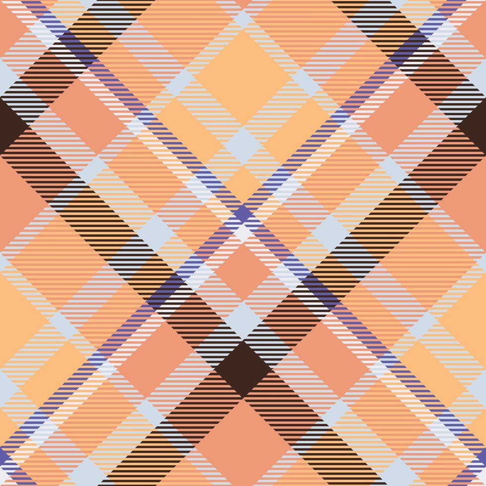 Plaid pattern vector. Check fabric texture. Seamless textile design for clothes, paper print. vector