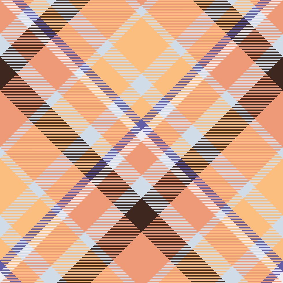 Plaid pattern vector. Check fabric texture. Seamless textile design for clothes, paper print. vector